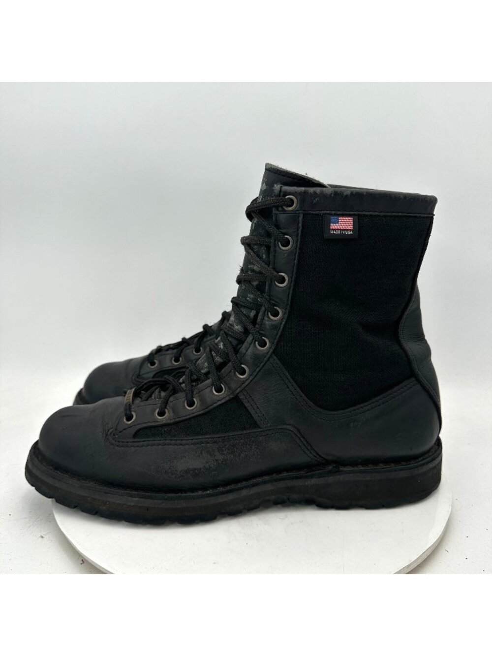 Danner Acadia 8" Men Size 12D 69210 Black Leather Insulated Tactical Boot